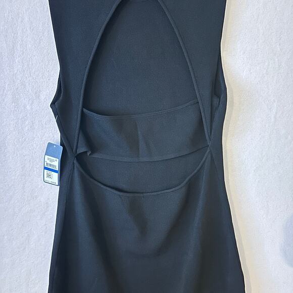 Rachel Roy Sleeveless Cutout Back Knit Dress Women XL Career Office Siren New - Picture 5 of 11